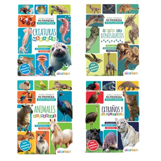[ES9578] Libro Increíbles Conocimientos Mi Primera Enciclopedia Displ/24 Surt/4