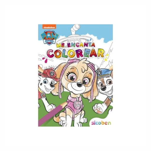 [ES3271] Libro Me Encanta Colorer Paw Patrol Displ/12 Surt/2
