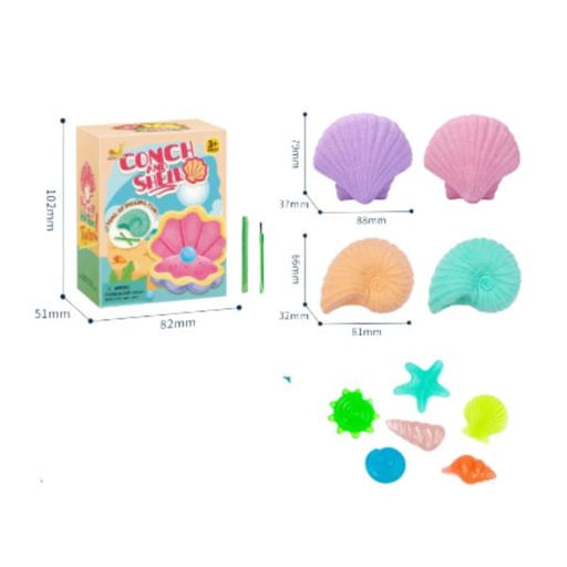 [WWAT711-1] Juguete de Excavación de Conchas Displ/12 3a+(458726)