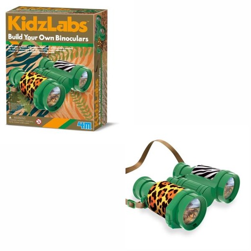 [4M3477] Kidzlabs Construye tus Propios Binoculares 5a+