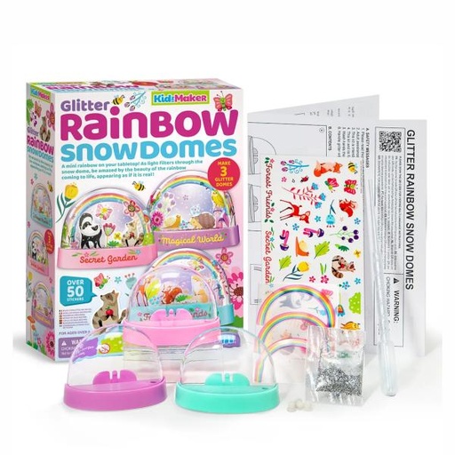 [4M4795] KidzMaker Crea tu Cúpila de Nieve 5a+