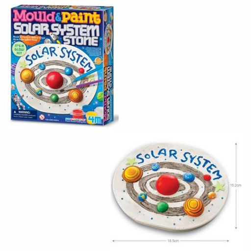 [4M4805] Moldea y Pinta Piedra del Sistema Solar 5a+