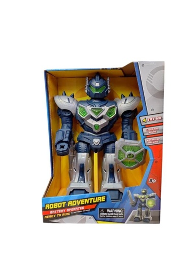 [GX80568] Robot de Aventura con Luz y Sonido 3a+