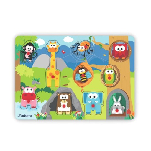 [JD842040] Figuras de Animales para Encajar 1 1/2 a+