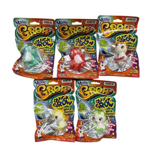 [JU319] Figuras Magicas Crecen en el Agua Displ/24 Surt/8 3a+