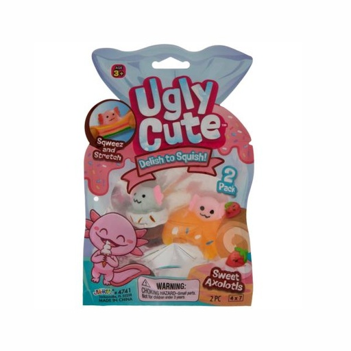 [JU4741] Figuras Squish Ugly Cute Displ/36 Surtido 3a+