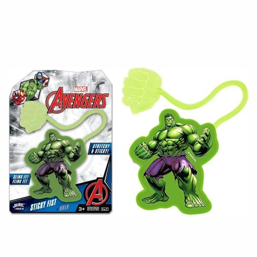[JU6809] Figuras Marvel Avengers Pegajosa Estirable S/2 4a+