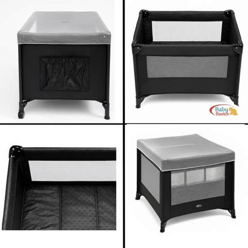 [AC212020103] Encierro Corral Fly Negro con Mosquitero 0-36m