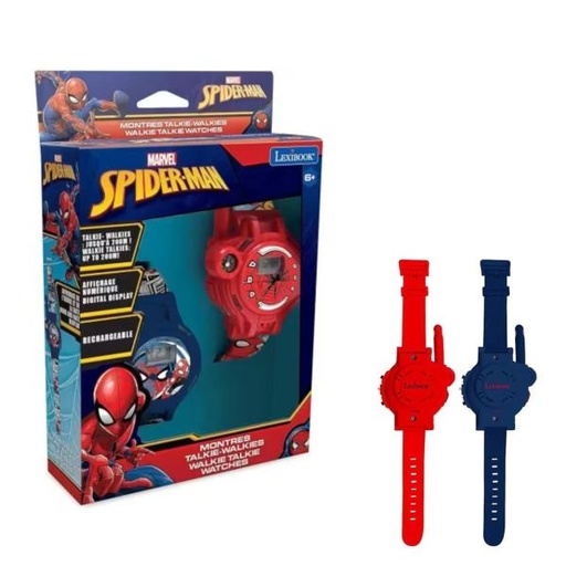 [LX10203] Relojes Walkie Talkie Marvel Spider-Man 6a+
