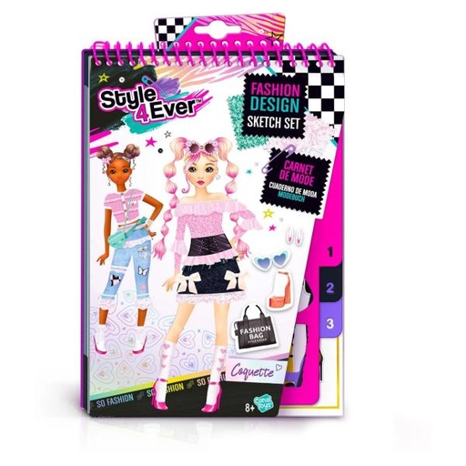 [CTOFG315] Set De Bocetos De Diseño De Moda 8a+