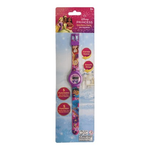 [PI11783PR] Reloj Básico Digital Disney Princesas 3a+
