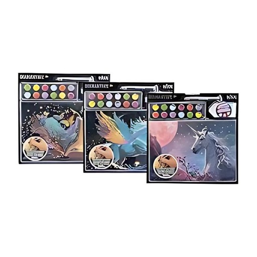 [NC96606] Set de Arte de Pintar con Cristales Plastios 3D Surt/3 8a+ (96411-412-413)