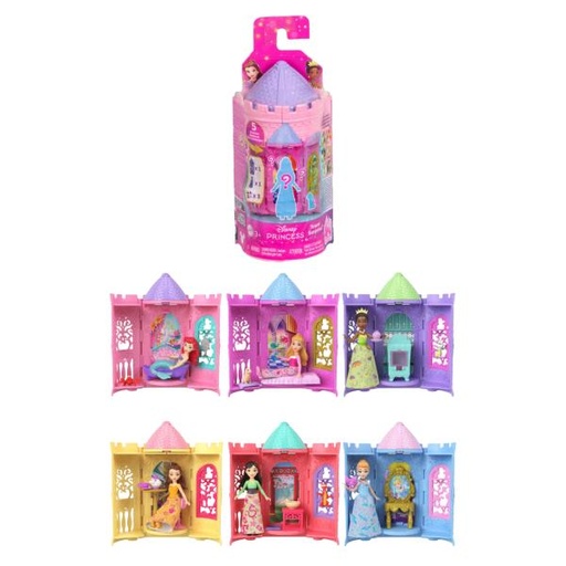 [MTJBL46] Figuras Diney Princesas Torre Sorpresa Displ/9 Surtido 3a+