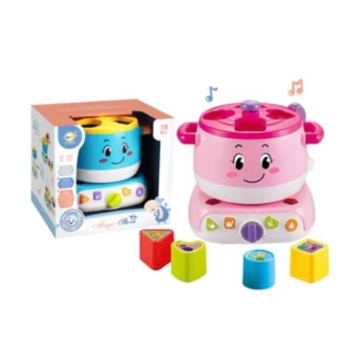 [DG50313] Cocina de Juguete con Figuras de Encajar Surt/2 18m+