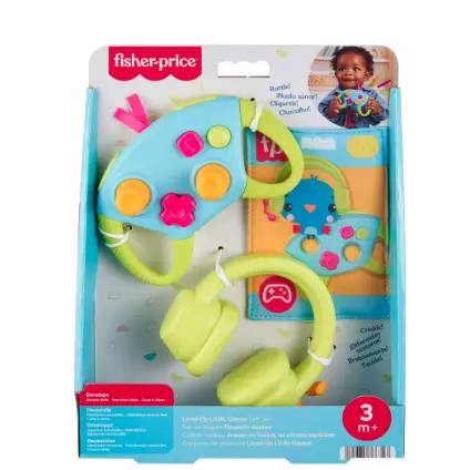 [MTJFW60] Fisher-Price Set de Regalo Pequeño Gamer 3m+