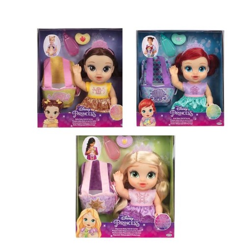 [JP240024] Muñeca  Bebé Disney Princesas C/ Porta Bebé Surt/3 2a+
