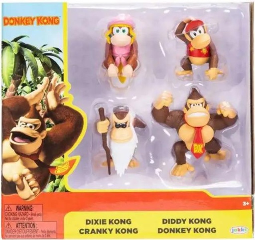 [JP431174] Figuras Nintendo Donkey Kong Set/4 3a+