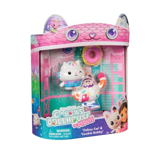 [BT6074285] Figuras de la Casa de Muñecas de Gabbys the Movies Set/2 3a+