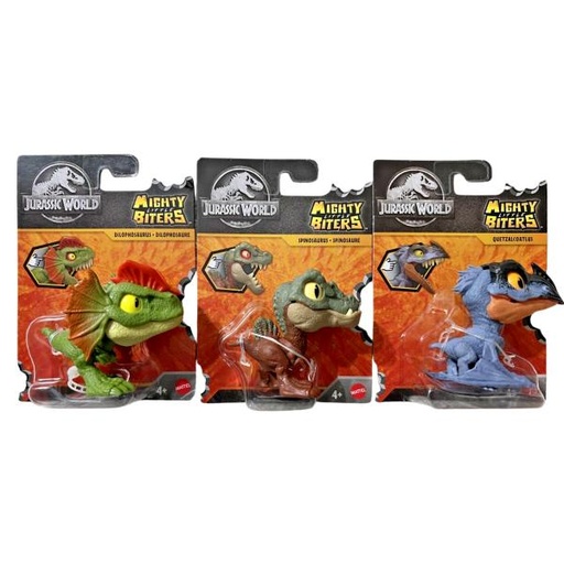 [MTJDC39] Figuras Jurassic World Mordedores Surt/3 4a+