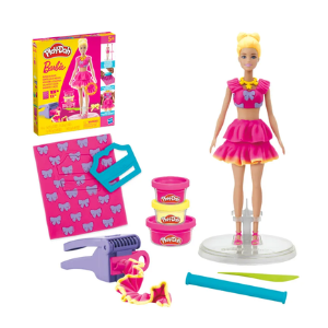 [HBG1354] Play-Doh Crea Estilos de Plasticina para Barbie Surtido 5a+