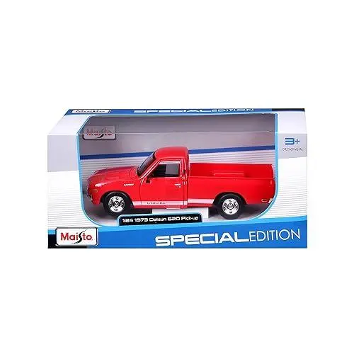 [MB32528A] Carro Datsun 620 Pick-up Design Tokyo: Esc:1:24 Azul 8a+