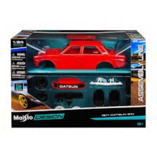 [MB39308] Carro Datsun 510 1971 de Armar Esc:1:24 8a+