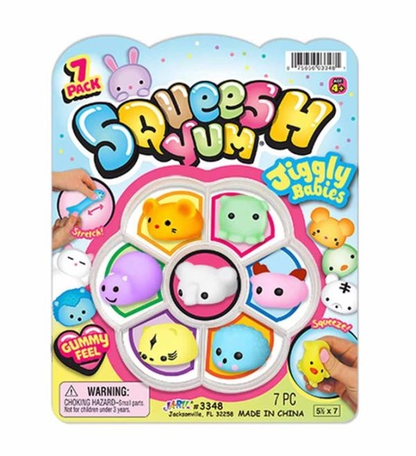 [JU3348] Squeesh Yum Mini Set/7 Surt/2 3a+
