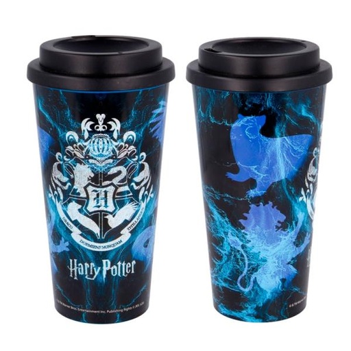 [SR3949] Vaso para Café Doble Pared de Harry Potter 520ml