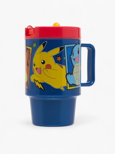 [SR8026] Botella con Pajilla de Pokémon 510ml