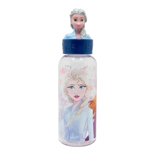 [SR81054] Botella con Tapa 3D Disney Frozen Elsa 560ml