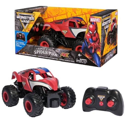 [BT6073723] Carro Monters Jam Control Remoto Marvel The Amazing Spider-Man 4a+