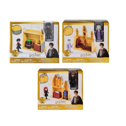 [BT6074622] Mini Figure de Harry Potter con Set de Hogwarts Surt/3 3a+