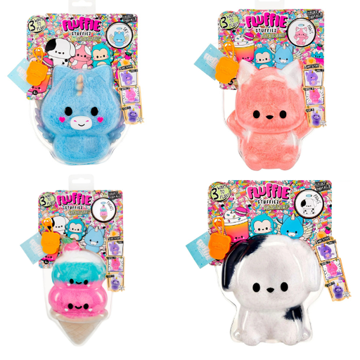 [MG511564] Peluches Fluffie Stuffiez Displ/4 Surt/4 4a+