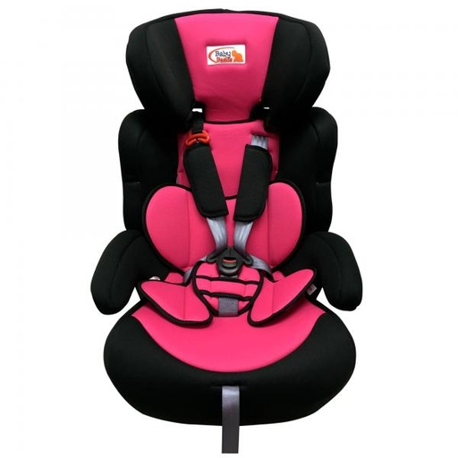[FDSY-18A4] Silla de Carro Fucsia/Negro 9-36Kg