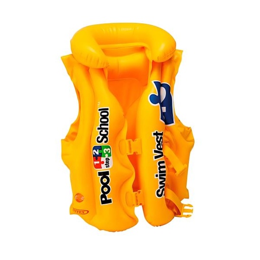 [INT58660] Chaleco Flotador Pool School Unisex 3-6 Años.