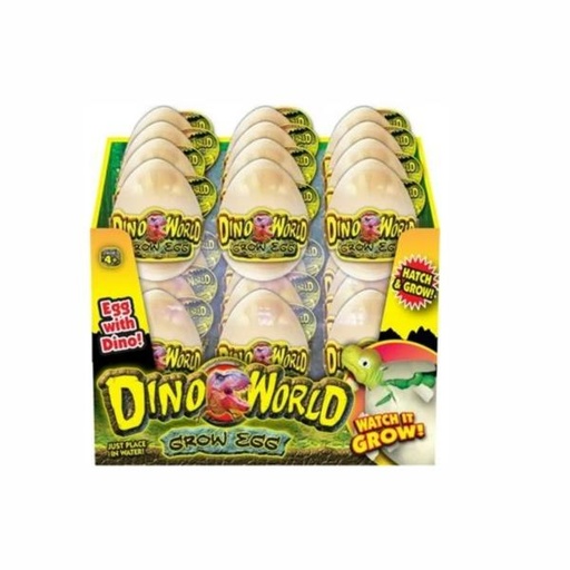 [JU1745] Huevo de Dinosaurio Crece con el Agua Displ 24 4a+