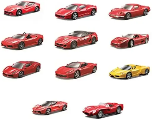 [MB1836100] Carro Ferrari R&P 1:43 Display/12 Surt/8 3a+ (360000)