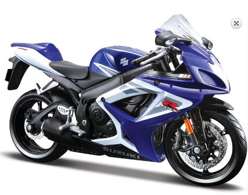 [MB34101] Motocicleta Escala 1:12 Disp/12 Surt/6 3a+