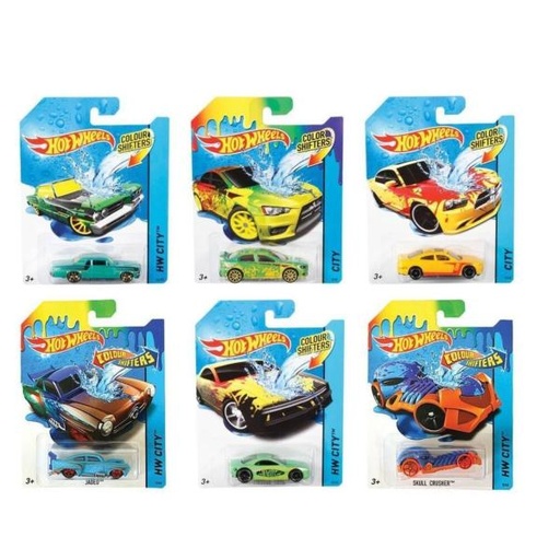[MTBHR15] Carro Individual Color Shifters Hot Weels Surt/6 3a+