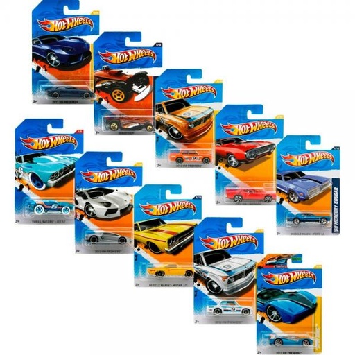 [MTC4982] Hot Wheels  Carritos Caja de 72 unds(venta Individual).