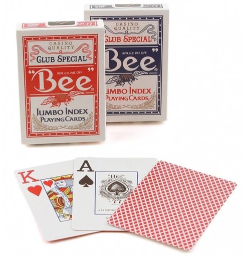 [NP77] Baraja Bee Jumbo Index Surt/2 Club Special Display/12