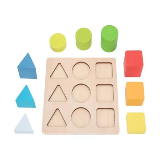 [TKTH981] Clasificador de Formas y Colores 2a+