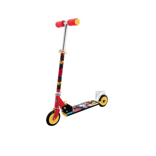 [PI12279] Scooter Plegable 2 Ruedas C/Luz de Disney Mickey 5a+