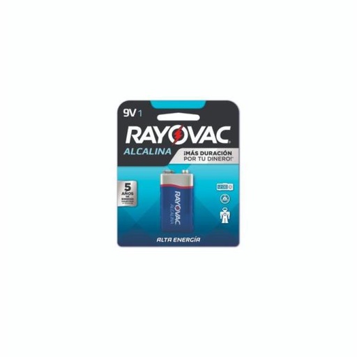 [RY33035] Bat. Alcalina Cuadrada 9v A1604-1GEN Bl 1