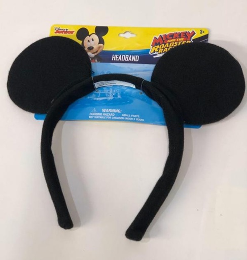 [UP47998] Diadema con Orejas Mickey 3a+