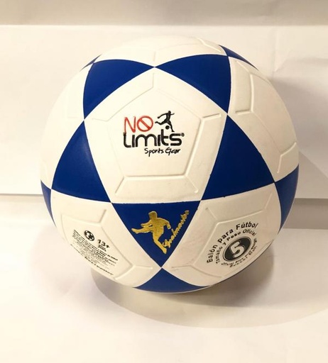 [WX445740] Balón Fútbol Laminado PVC C/Neum #5 Blanco/Azul