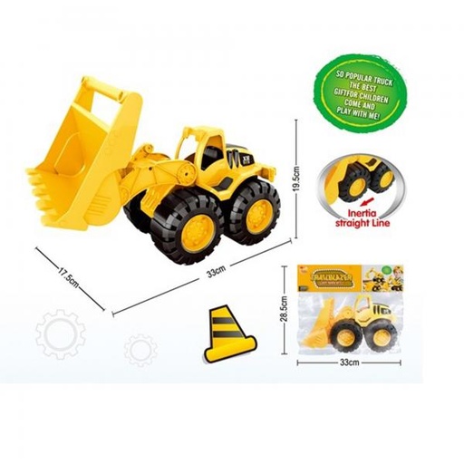 [WW67724A] Vehículo de Construcción Pala Frontal de Fricción