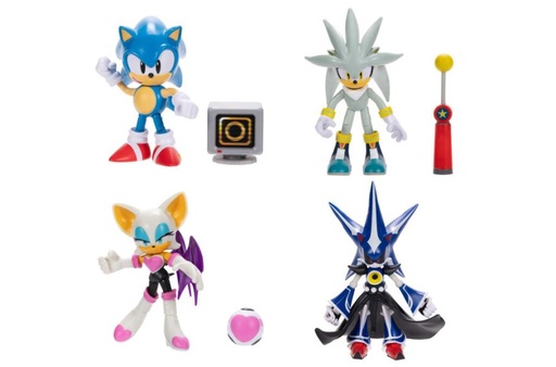 [JP428444] Figuras de Sonic the Hedgehog con Accesorios Surtido 3a+