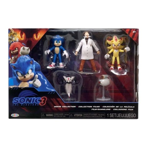 [JP425814] Figuras de Sonic the Hedgehog 3 Set/5 3a+