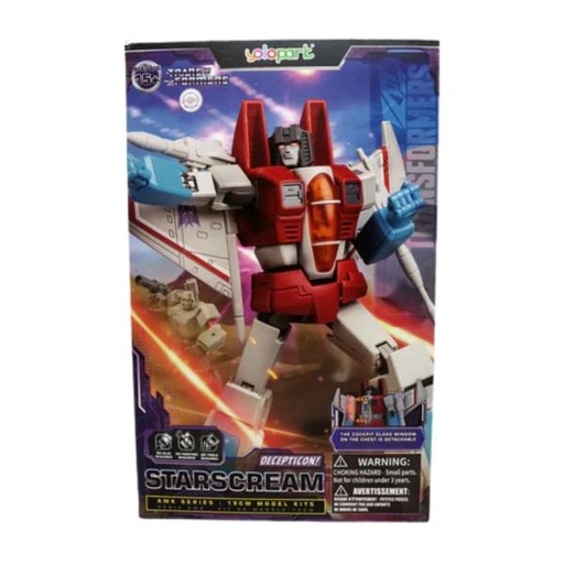 [YT753129] Figura Transformers Deceptico Starscream 19cm 15a+